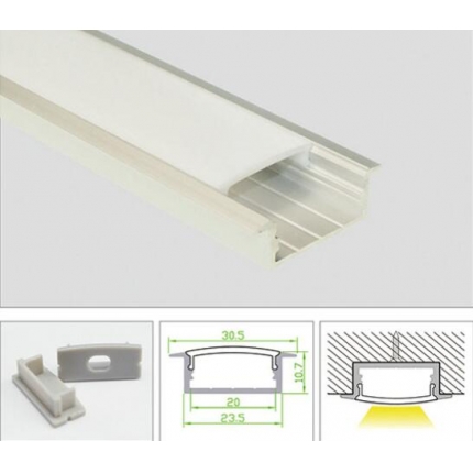 LED profile ALP013 for Recessed light
