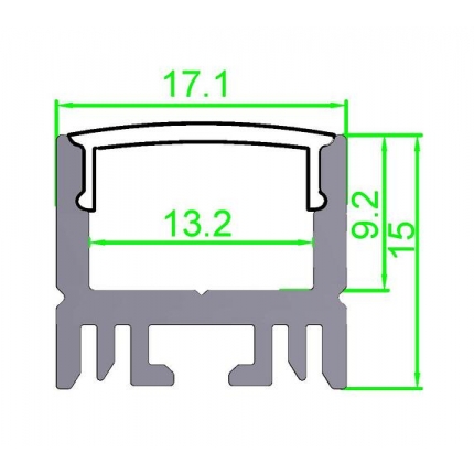 Aluminum LED Profile ALP043