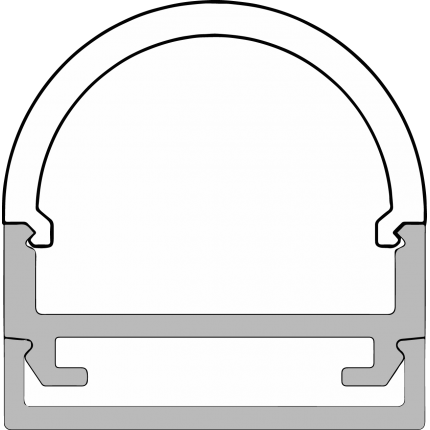 LED profile ALP010 for Recessed light