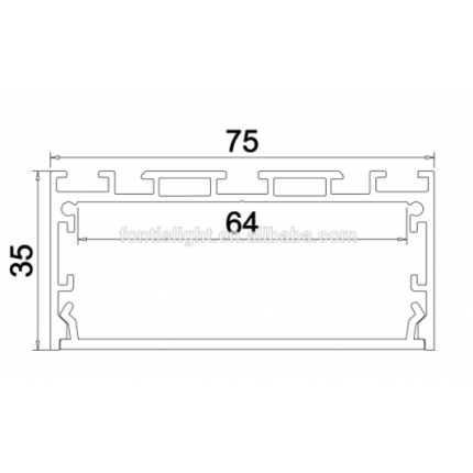 New Model high quality Pendent LED Profile ALP048-S1