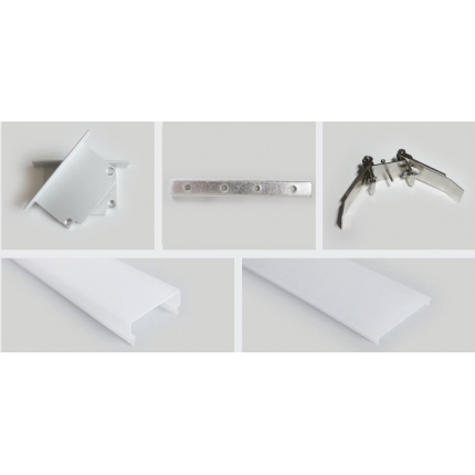  ALP6535-S New Model high quality  Recessed LED Profile