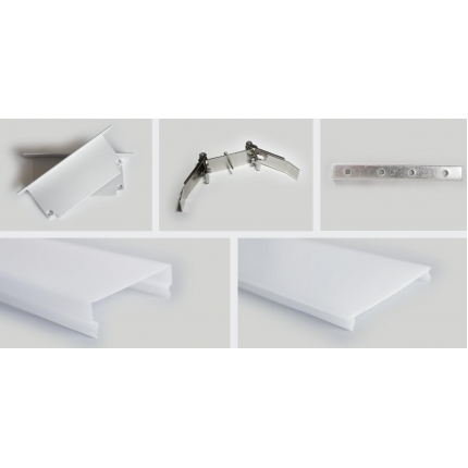  ALP9035 New Model high quality  Recessed LED Profile