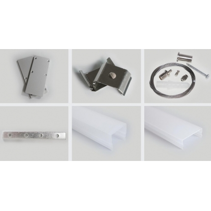 ALP3872 New Model high quality  Pendent  LED Profile 