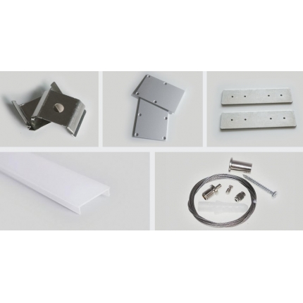 ALP5075-C Pendent or Surface Mounting  LED Profile 