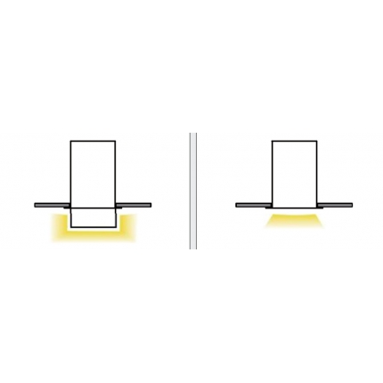  LED Profile Recessed ALP6875-S