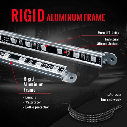 Aluminum Underglow Light kit 4pcs