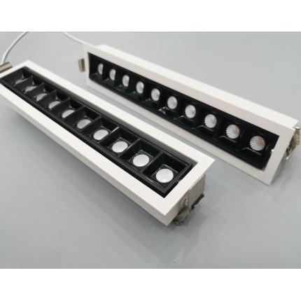 Adjustable LED linear Grille Down Light 20W