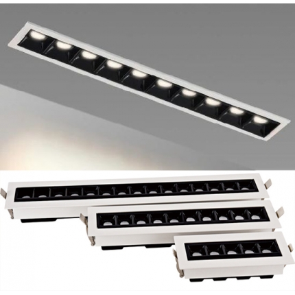 Adjustable LED linear Grille Down Light 10W