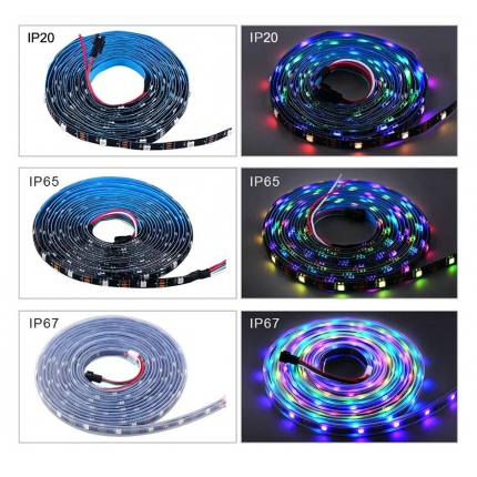 WS2812B addressable strip 30leds