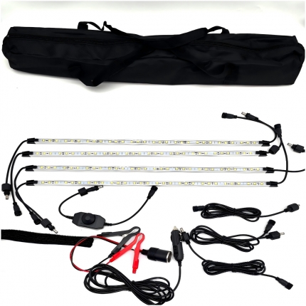 4pcs White Camping light Kit