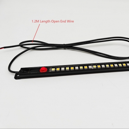 DC12V Tri-colour Led Camping Light Bar IP67 Waterproof Customized length